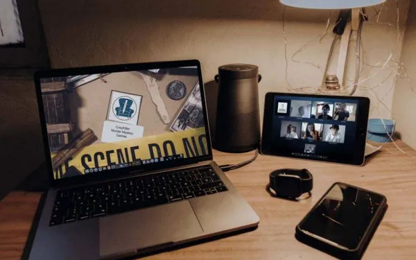 Virtual detective event