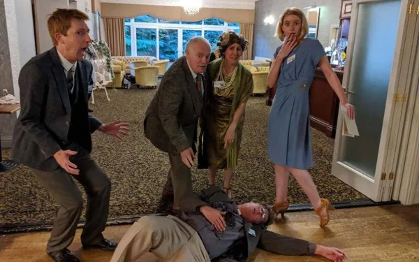 Virtual theatre event