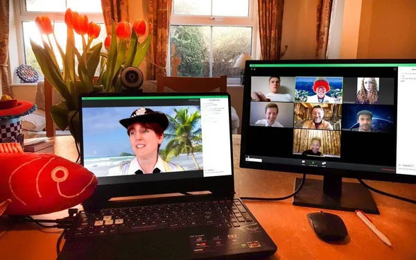 Virtual murder mystery on Zoom