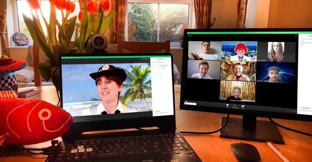 Virtual murder mystery webinar